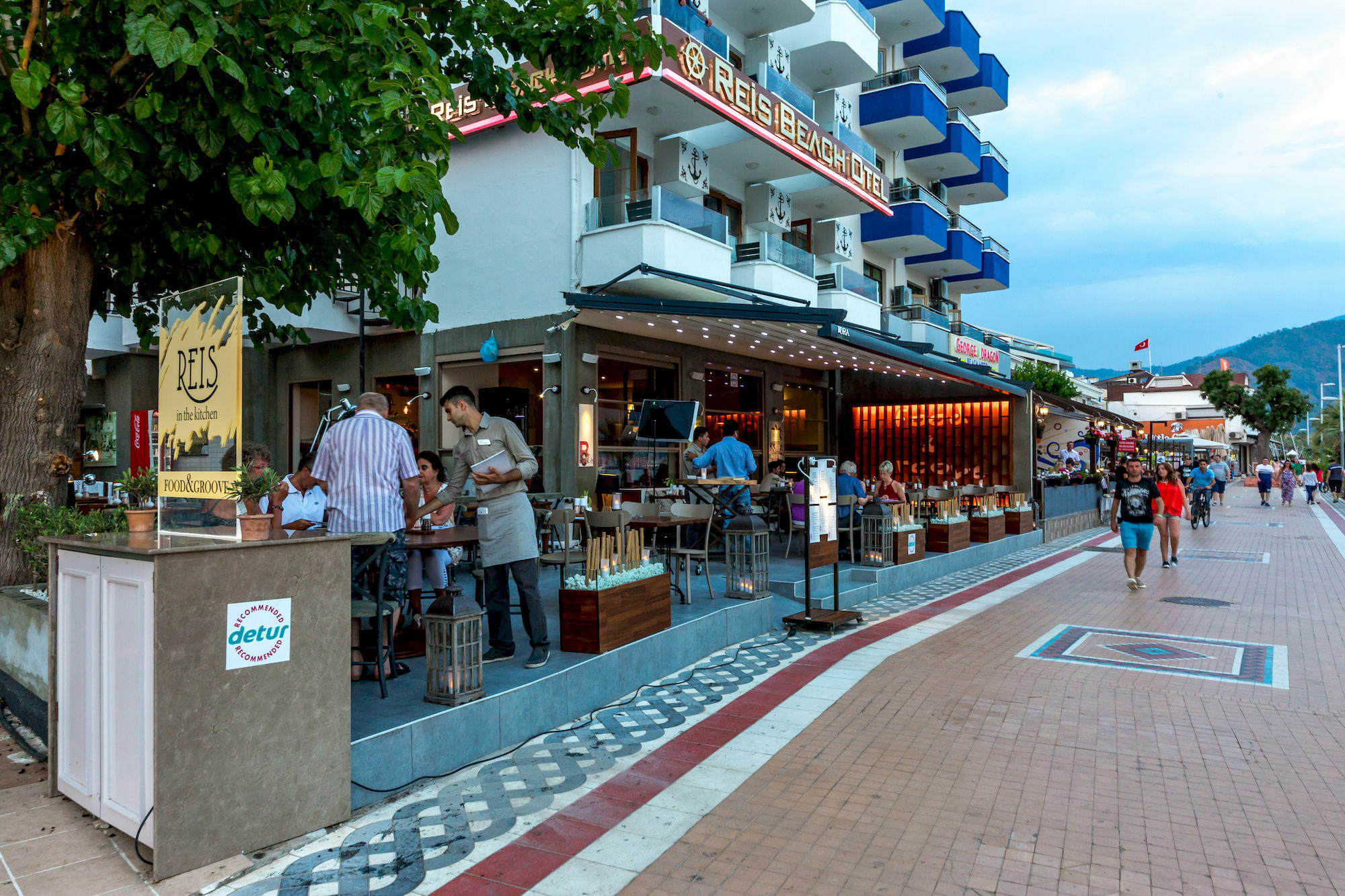 Reis Beach Hotel Marmaris Eksteriør bilde